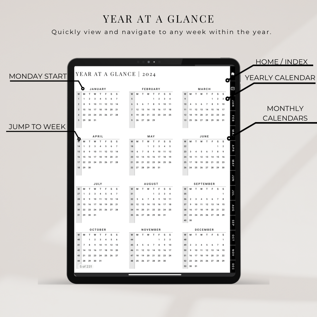 Budget Essentially Digital Planner 2024